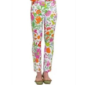 NWT Gretchen Scott Gripeless Pants - Birds & Bees Print